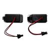 License Plate Light for Ford Kuga S MAX Mondeo MK4 MK5 MK2 Fiesta 2008-2019 Focus ABS Plastic 12V LED Number Signal Light