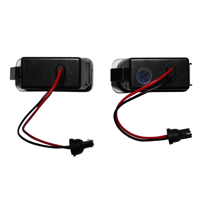 License Plate Light for Ford Kuga S MAX Mondeo MK4 MK5 MK2 Fiesta 2008-2019 Focus ABS Plastic 12V LED Number Signal Light