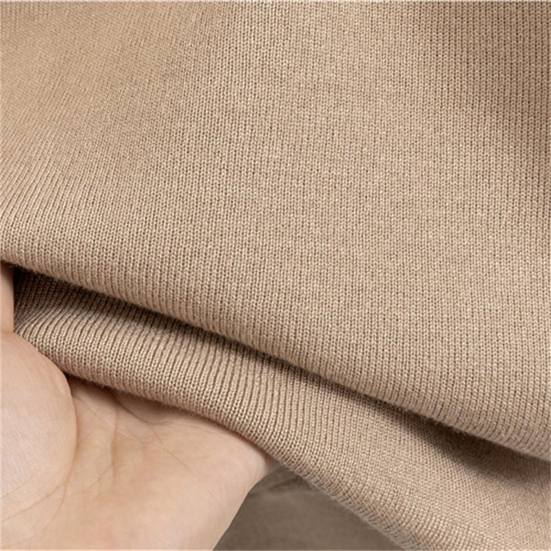 Women's Autumn Winter Fashion Casual Suit Mid Length Knitted Open Shirt Pants Two Piece Suit