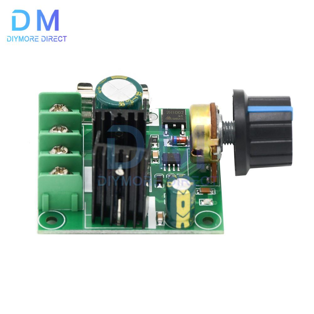 DC 12V-40V 2A 3A 5A 10A 30W 80W 90W PWM Motor Speed Controller Low Voltage Motor Speed Controller PWM Adjustable Drive Module