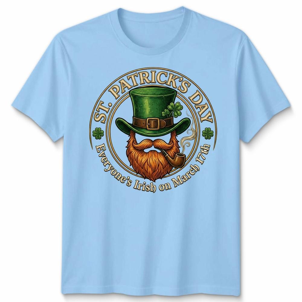 Everyone Is Irish Saint Patrick Day Beer Unisexs Unisexs TShirt GarUnisext S