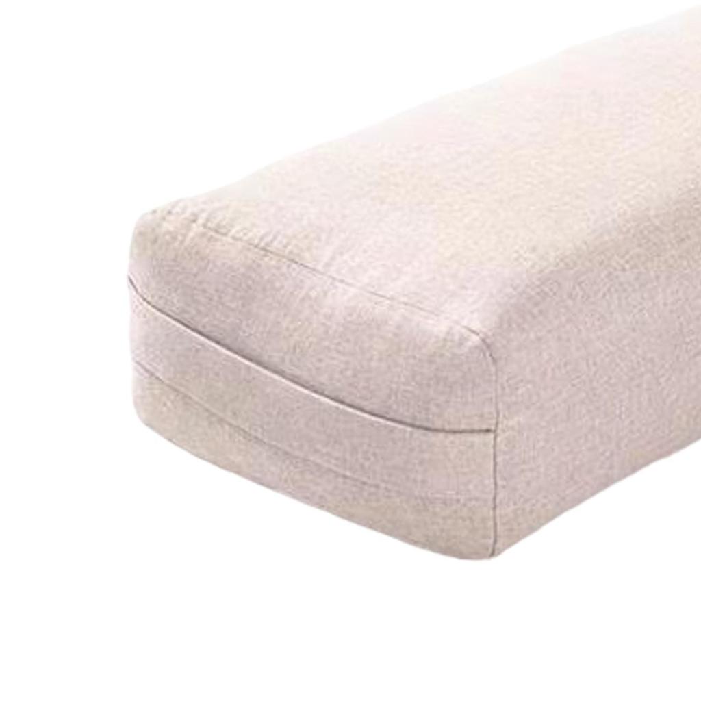 Yoga Bolster Pillow Multifunctional Practical Portable Long Yoga Pillow Women Easy to Clean Yin Yoga Comfort Cushion with Handle