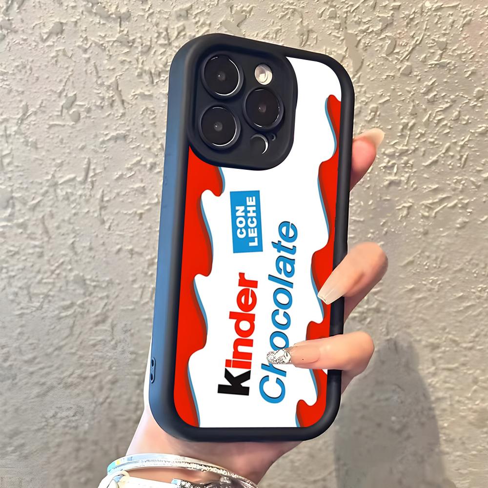 Trolly Egg K-KINDER JOY Surprise Phone Case For IPhone 17 Pro Max 16 15 14 Pro Max IPhone 13 Pro Max 11 Plus Silicone Cover