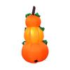 1.2 M Halloween Inflatable Pumpkin with LED Outdoor Decoration Horror Home Garden Courtyard Tombstone Decoration Haunted Props