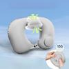 Inflatable U-shaped Pillow Press Portable Travel Neck Protection Pillow Raised Back Neck 360 ° Surround Support Ergonomic Design Neck Pillow