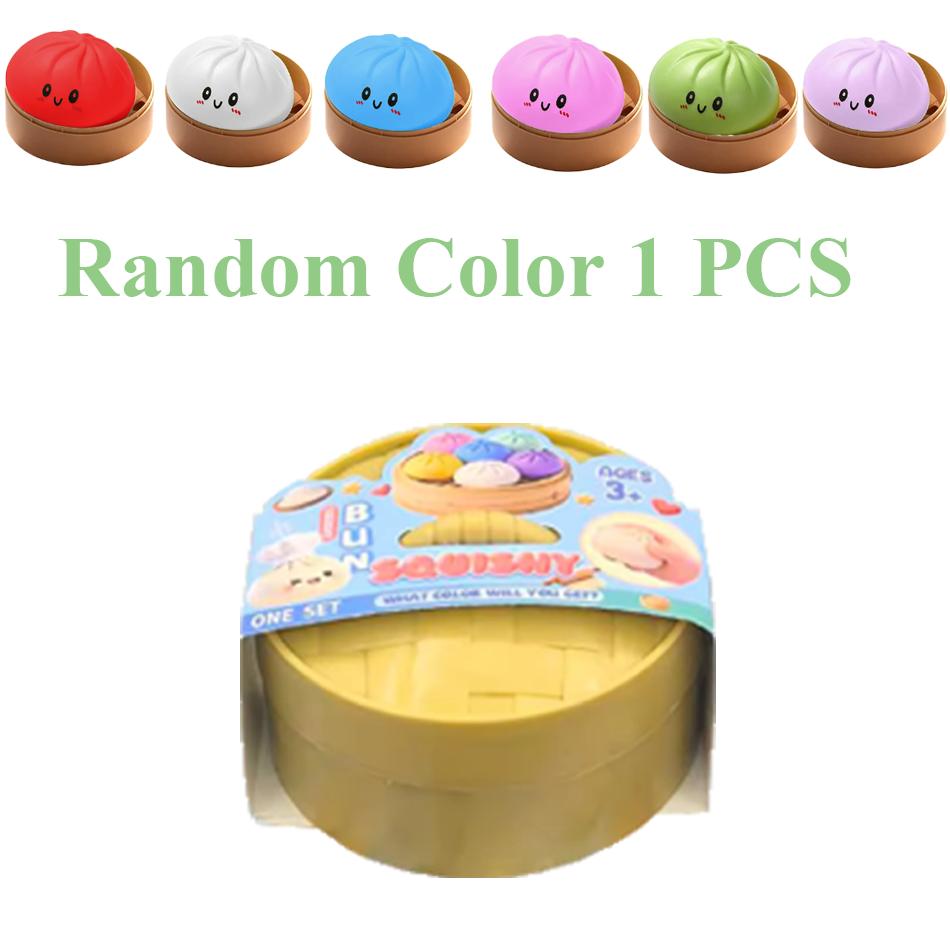 

Sale Colorful Simulated Dumpling Squishy Relaxing Relieve Anxiety Antistress Enhance Happiness Reusable Rebound Squeeze Rel