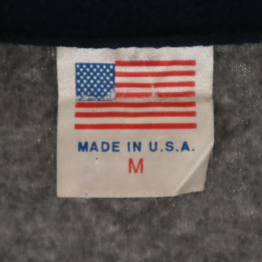 90s Made in USA Old Fleece jacket M gray Men's Used