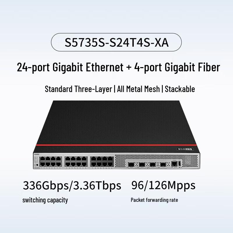 Huawei S5735S-S24T4S-XA Layer 3 Gigabit Switch