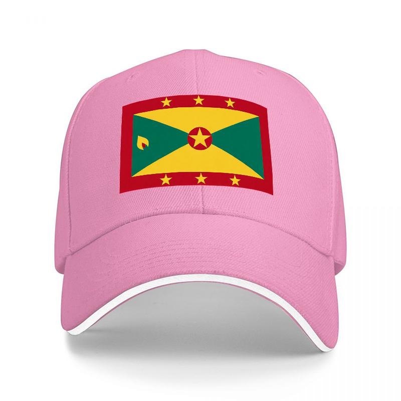 Suriname Flag Design Baseball Cap with National Emblem and Star Pattern on Black Adjustable Hat for Adults