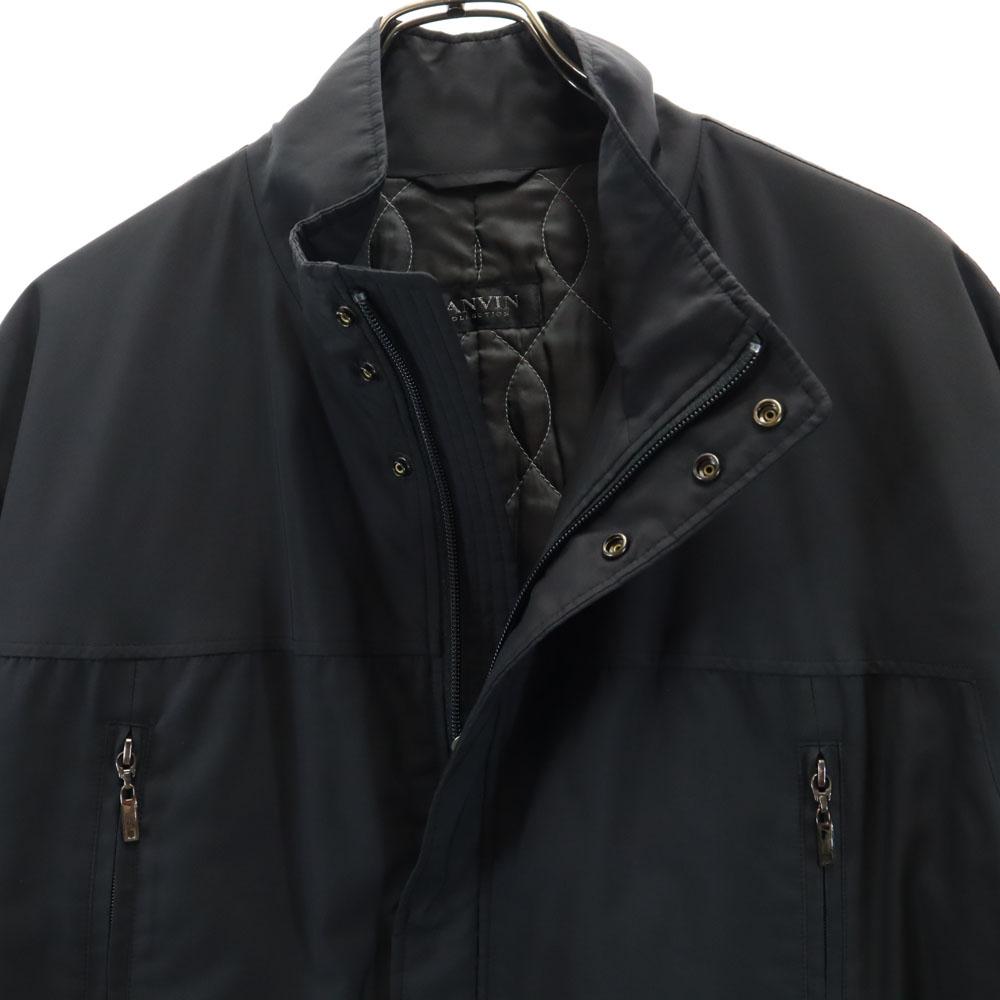 LANVIN LA COLLECTION Made In Japan Stainless Collar Coat Quilted Back Men's Used