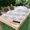 7 Pack Food Covers for Outside Mesh, Food Nets for Outdoors Large Food Covers, Food Tents Screen Outside,Reusable Pop-Up Umbrella Food Nets for