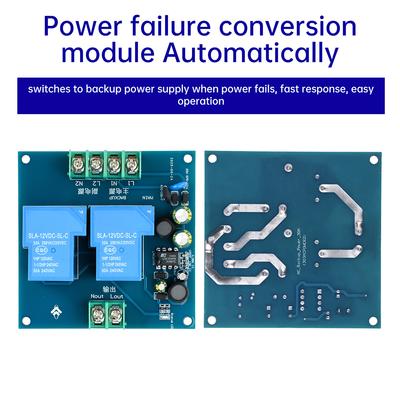 AC90-220V Power Supply Automatic Switching Module 30A Power Failure Conveter Backup PowerSupply Emergency Circuit Breaker Module