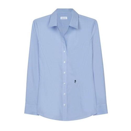 Seidensticker Womens/Ladies Checked Slim Long-Sleeved Blouse