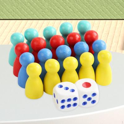 Multicolor Pawns,Chess Pieces,Tabletop Markers,Multicolor Pawn Chess Pieces Board,Game Pawns for