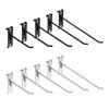 5 Pieces Gridwall Peg Hooks Iron Heavy Duty Hanging Rustproof Multi Use for