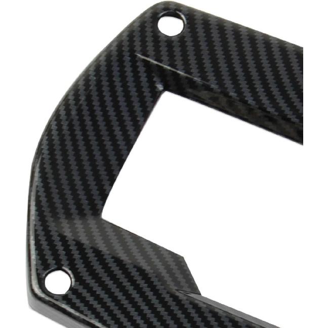 Carbon Fiber Style Center Console Meter Screen Frame Cover Trim Accessories for 2021-2023 Can-Am Spyder F3 S