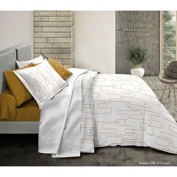 4-piece "Solaris" Sheet Set for 140 X 190 Cm Bed 100% Cotton / 57 Threads/cm²