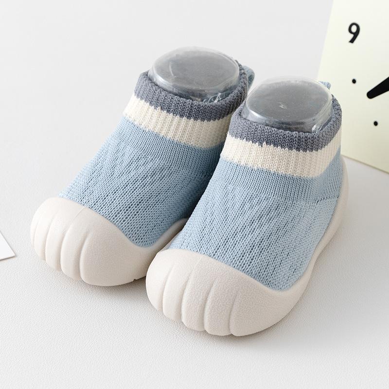 

Spring & Autumn Infant Non-Slip Soft Sole Knitted Shoes for Boys & Girls (1-3 Years) 13.5 cm синий