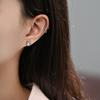 Blue Diamond Small Star Earrings Are Beautiful, Light Luxury, High-end and Versatile Commuter Earrings New Style