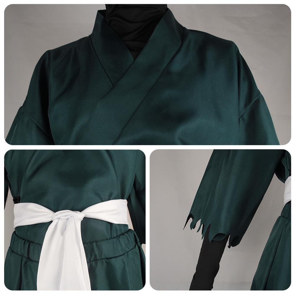 Hells Paradise Jigokuraku Cosplay Gabimaru Sagiri Yamada Asaemon Cosplay Perücke Kostüm Uniform Komplettes Set Halloween Karneval Kleidung