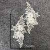 3D Rhinestone 3D Bead Embroidery Patch Multicolor Wedding Dress Accessories  Garment Decoration
