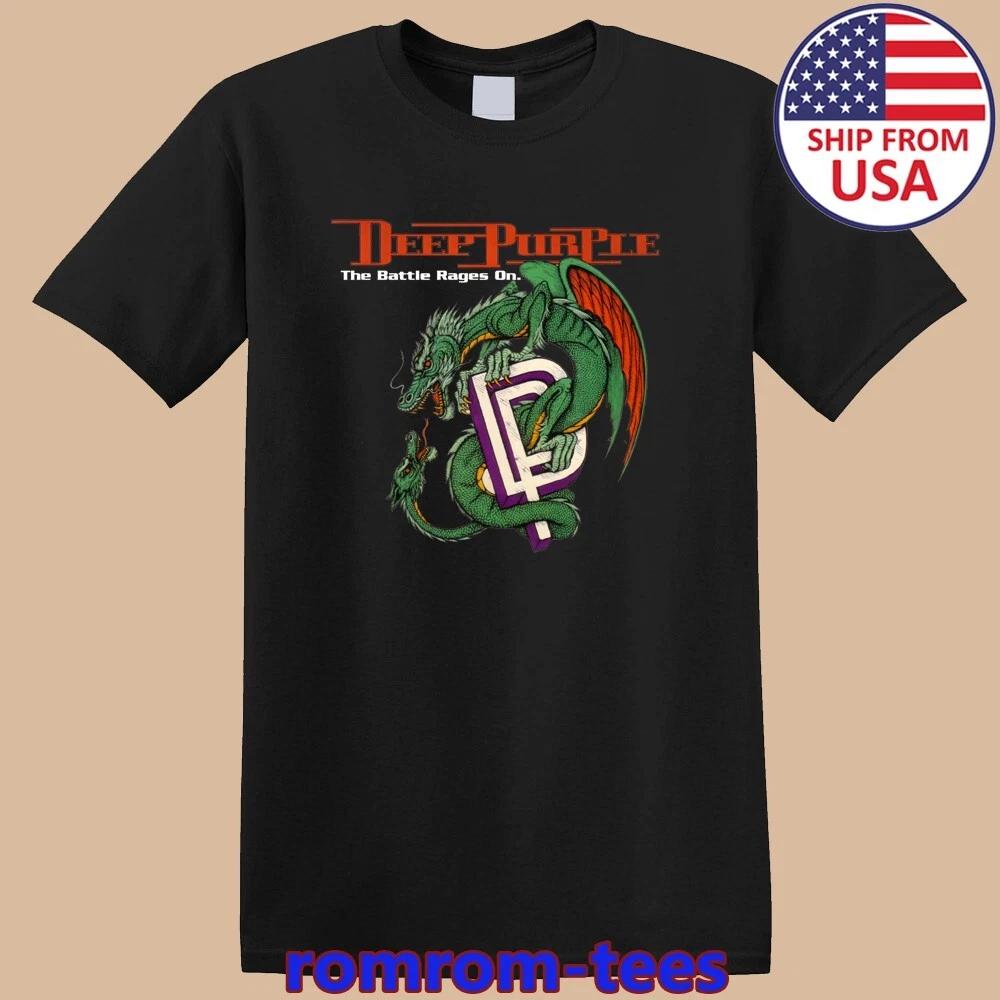 Deep Purple Dragon Black Size S-5XL S
