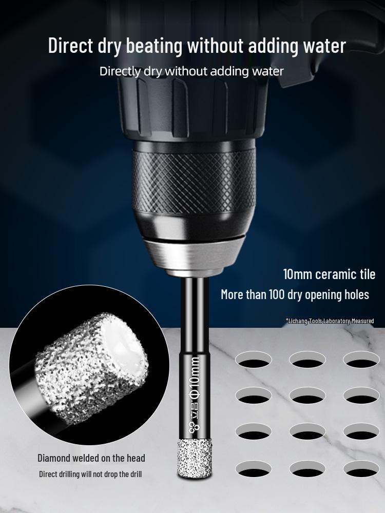 Tile and Glass Drill Bit - Hole Saw for Marble and Tile Drilling