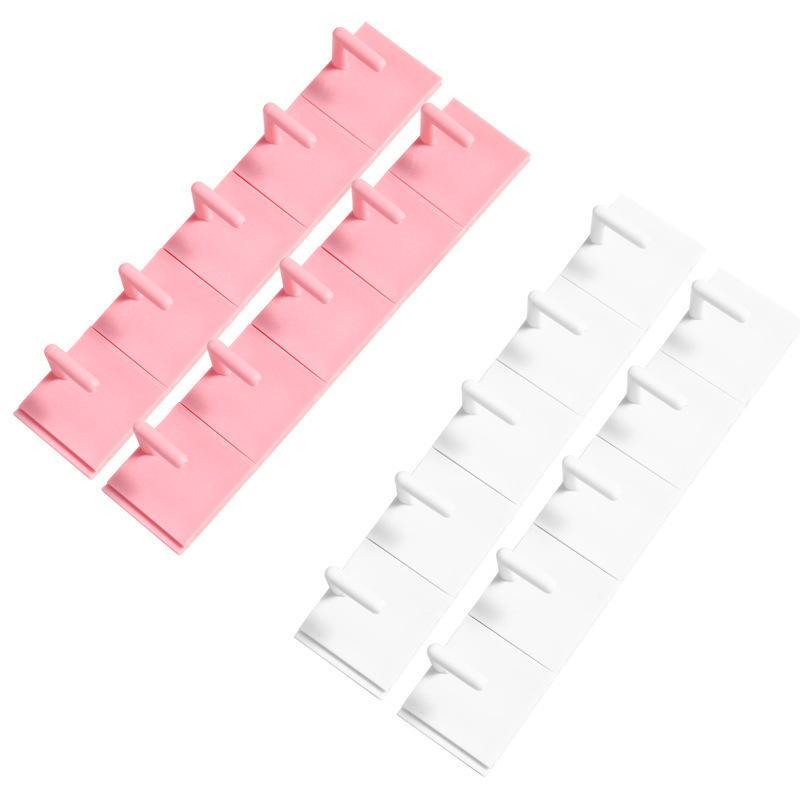 Nail Practice Display Stand 5Pcs Detachable Press On Nail Training Holder for Beginner Nail Technician Training Home