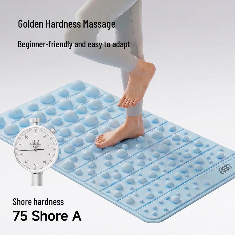 SKECHERS Acupressure Foot Massage Mat with Foam Roller