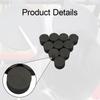 10 Pieces Drum Trigger Sponge Column DIY Electronic Good Elastic Replacement Black 20mm High