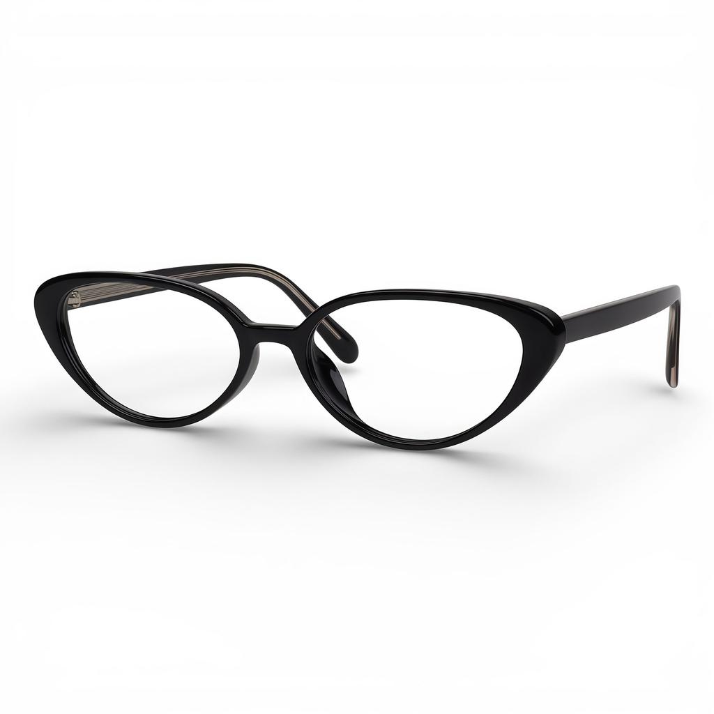 Adije Kairo (Schwarz) Yu1005 Brillenrahmen