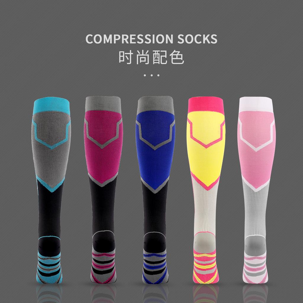 Running Fitness Long Calf Compression Socks Outdoor Sports Socks Men'S Socks