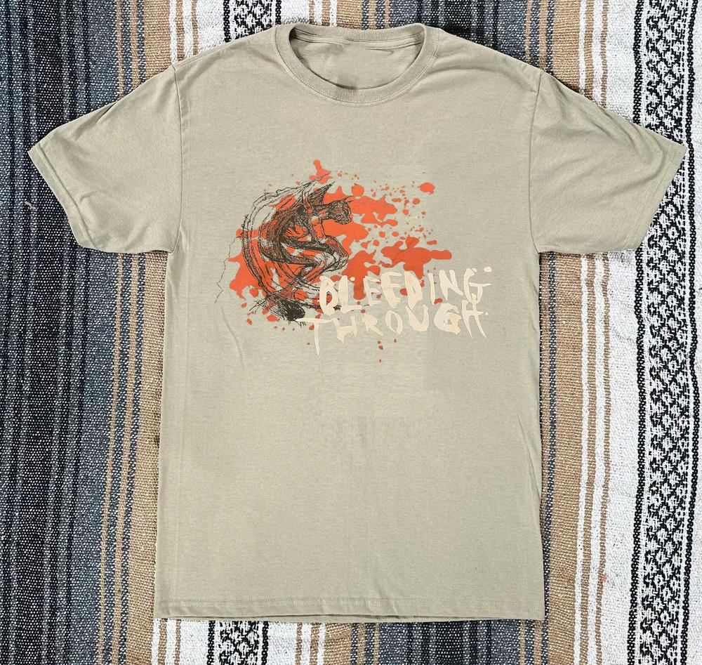 

Bleeding Through Metalcore Sand Music Cotton Men Women Tee Adul DI489 Unisex T-Shirt M