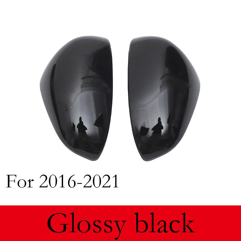 For Mercedes Benz Smart 451 453 Fortwo Forfour 2009-2026 ABS Matt black Car Rearview Mirror Cover trim sticker Car Accessories
