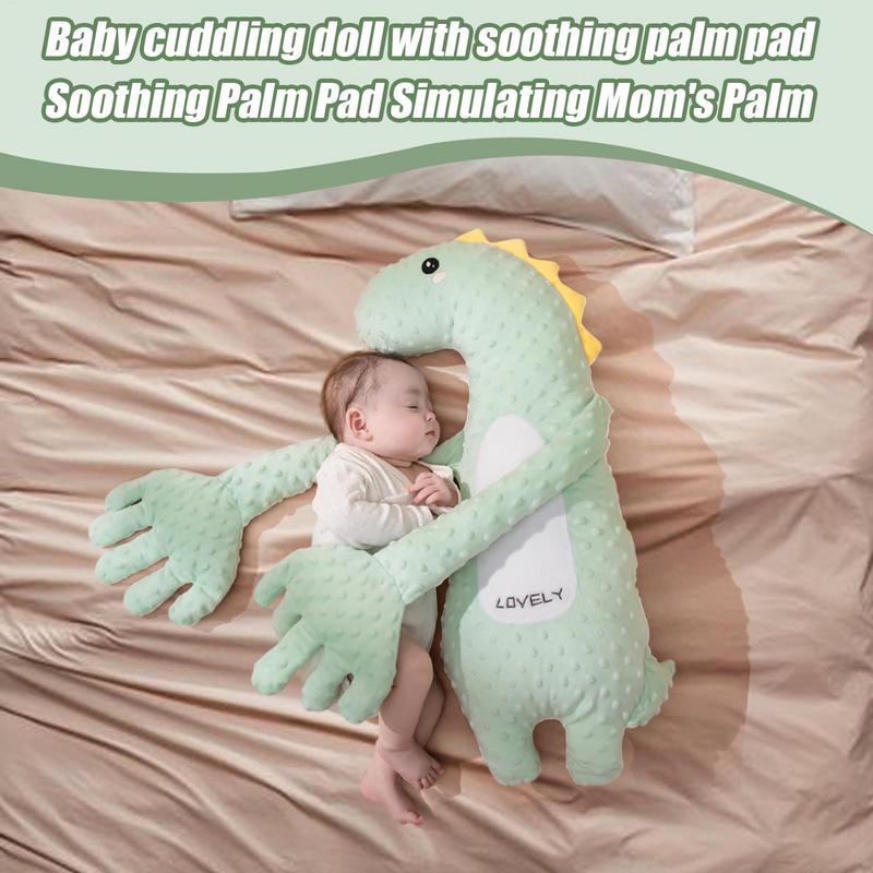 Adjustable Automatic Baby Patting Sleep Pillow Startle Prevention Soothing Palms for 0-3 Toddler Remote Control Baby Sleep Aids