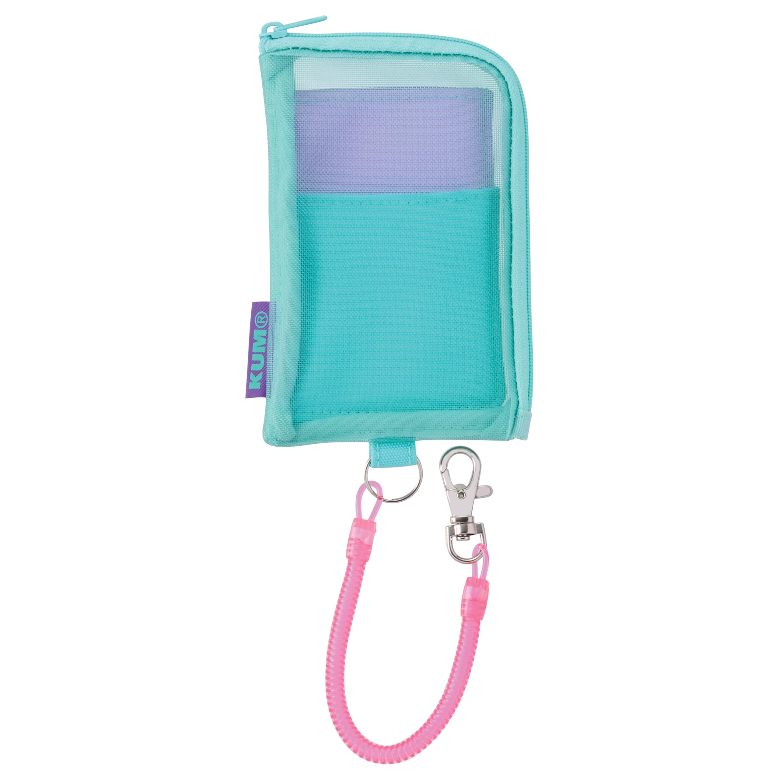 Raymay Fujii KUM Сетчатый чехол для проездного билета, Зеленый, KM1352M