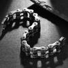 Men's Bicycle Chain Bracelet 16MM Wide Vintage Rock Motorcycle Wristband Man Punk Stainless Steel Biker Gothic Jewelry Accessory