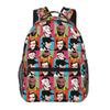 The Andy Warhol Team Backpack Student Boys Girls BookBag Kids School Bag Laptop Shoulder Bags for Men Women