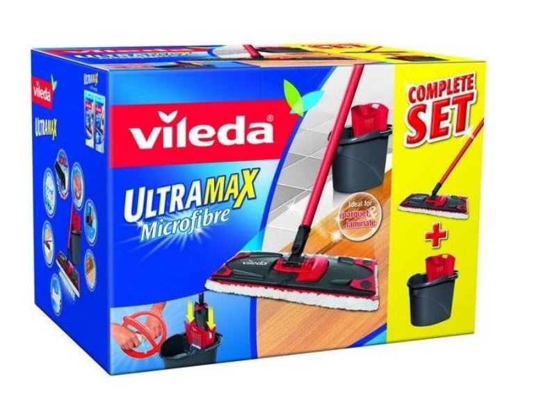 Vileda Ultramax Box, Mop + Bucket + Wrench - Bhp Hic 3890