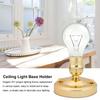 E26 E27 Vintage Industrial Ceiling Wall Light Base Holder Pendant Bulb Lamp Screw Socket