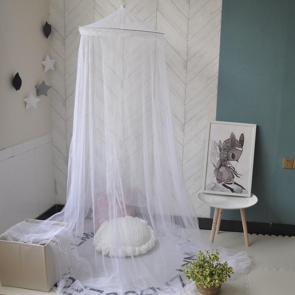 Glow in The Dark Star Bed Canopy Mosquito Net for Double Bed Princess Dome Tent Girls Room Decor Ceiling Hanging Fly Screen