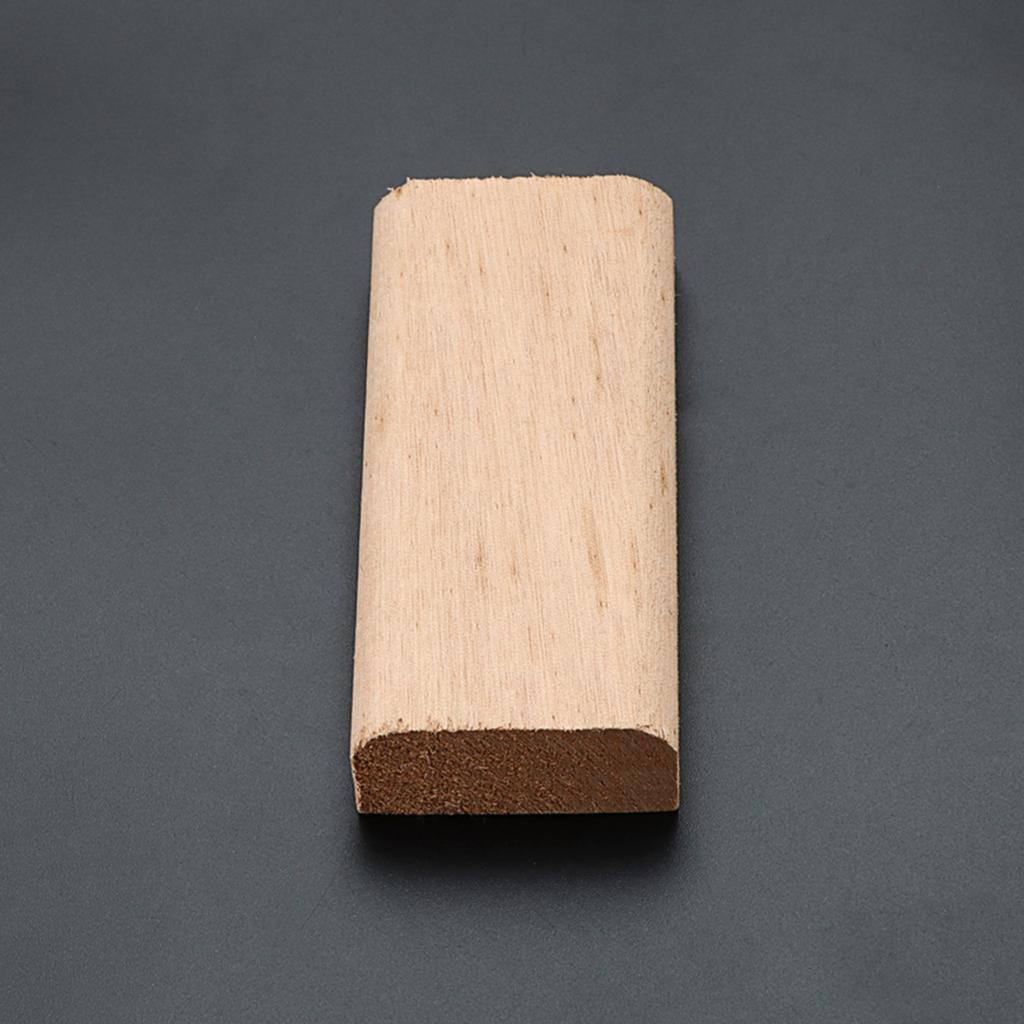DIY Polished Guitar Making Part Tool Professional Luthier Tools Mahogany Acoustic Guitar Making Brace Wood Support Block