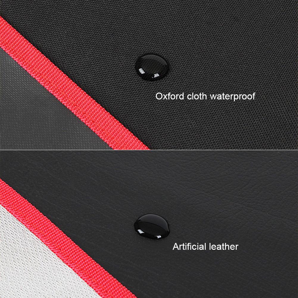 Trunk Pad Car Leather Tail Box Pad Oxford Cloth Car Trunk Mat Seat Covers Rear Auto Pad Car Protection