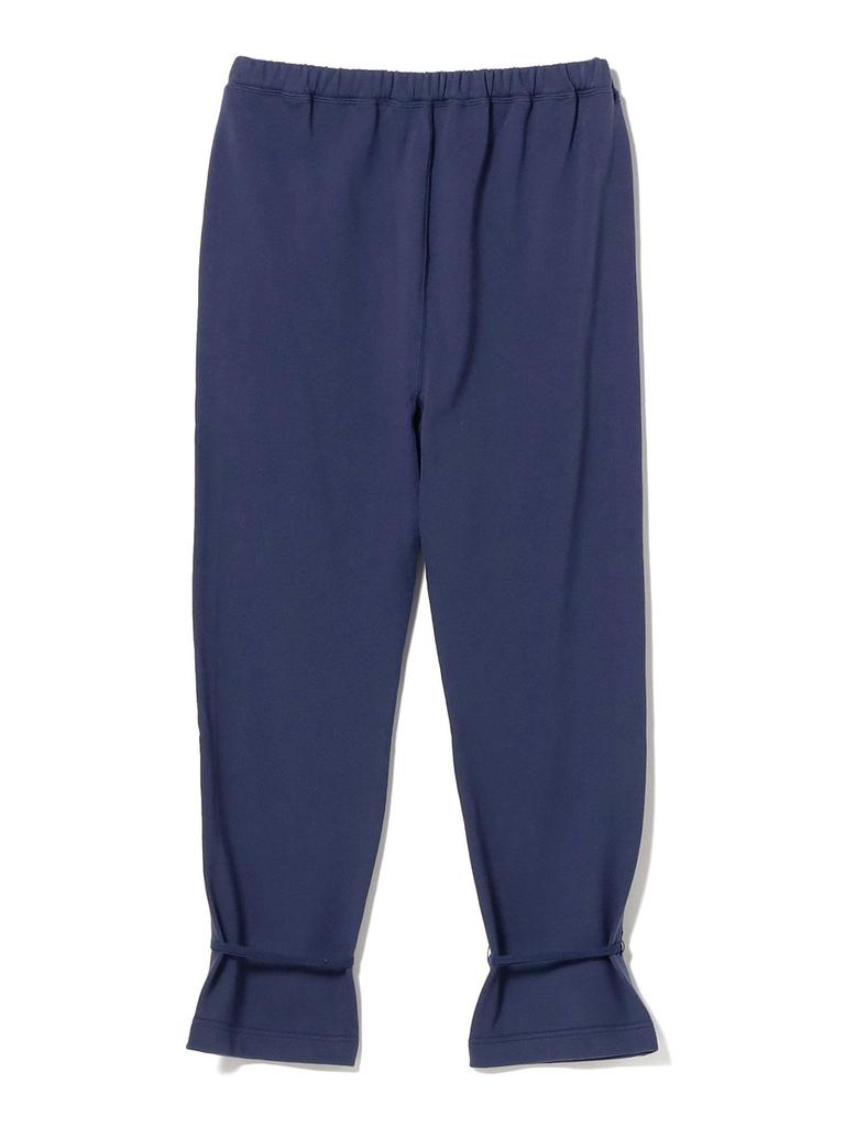 Beams Boy Women's Navy 2 Work Pants with Hem Arrangement