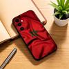 Morocco Flag Phone Case Black Silicone Soft For Samsung Galaxy A73,A72,A71,A70,A53,A52,A51