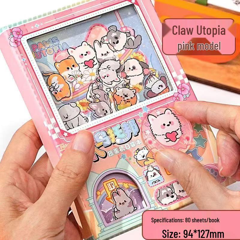 Chiikawa Klomaskin Spiralblock & Färgplanerare