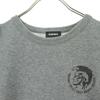 DIESEL Print Long sleeve trainer gray sweat Men's Used