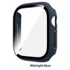 Gehärtetes Glas PC-Hülle für Apple Watch 12 46mm 42mm Harter Stoßfänger Displayschutz Abdeckung für Iwatch Serie 12 Schalen Zubehör 7
