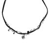 Ouel VINTAGE ROSE STRAP NECKLACE_2COLOR(BALCK/PINK)
