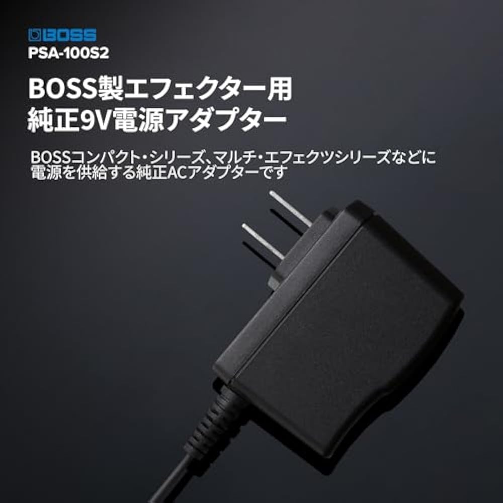 BOSS BOSS Power Adapter PSA-100S2 Manufacturer Genuine AC Adapter Compatible with BOSS Effectors